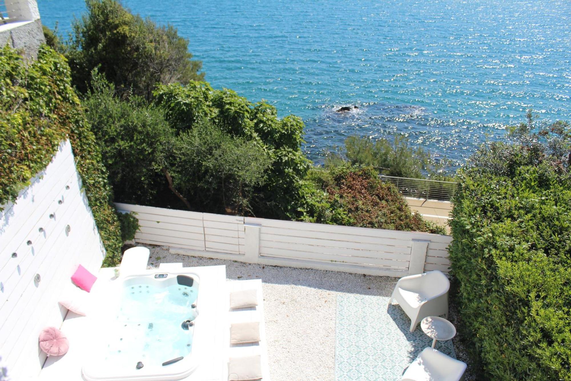 Conca Verde C21- Beach Front Little Villas Pool, Private Jacuzzi Sea View Marina dʼMarina dʼAndora Exteriör bild